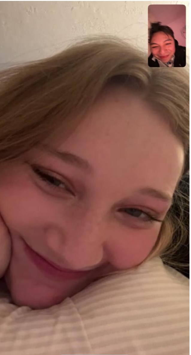 Romantic couple celebrating Valentine's Day